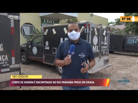O corpo de um homem é encontrado próximo a draga no Rio Parnaíba 05 04 2021