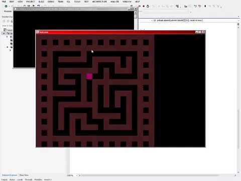perfect_maze_generator_allegro5 Growing tree Algorithm