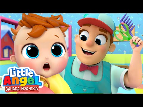 Bayi Imut Potong Rambut Pertama Kali | Lagu Anak | Little Angel Bahasa Indonesia