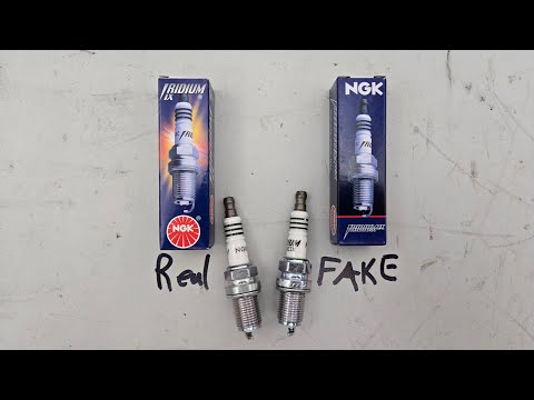 Real vs Fake NGK Sparkplugs!