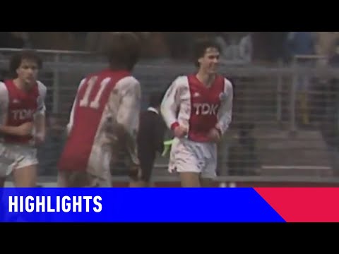 ZES GOALS VAN MARCO VAN BASTEN😱🔥 | Ajax - Sparta Rotterdam (08-12-1985) | Highlights