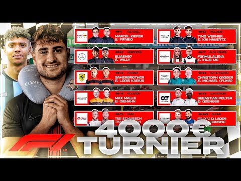 4000€ FORMEL 1 DUO TURNIER VON GAMERBROTHER MIT WILLY!🏎 ft. Timo Werner, Kai Havertz, Tisis etc.🔥