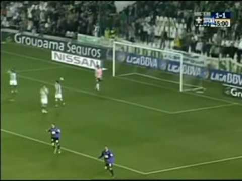 Eliseu goal. Betis Sevilla - FC Malaga