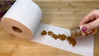 Put cinnamon on your toilet paper 😱 And you'll thank me forever.  TOP