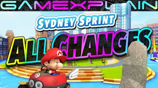 NEW Route NOT in Tour? All Changes in Sydney Sprint! - Mario Kart 8 Deluxe DLC Wave 2 | ANALYSIS