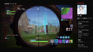 ［PS4］Fortnite生放送＃2-2  50vs50