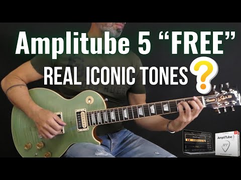 AmpliTube 5 Free vs Real Guitar Amps | Iconic Tones Demo