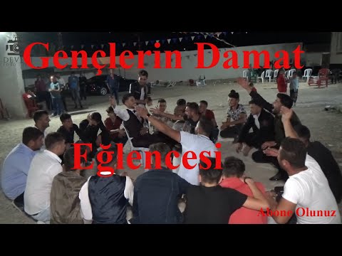 Adakasımlı Gençlerin Damat eğlencesi.