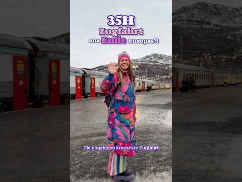 Die KRASSESTE Zugfahrt Europas?! 😳 #reisen