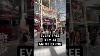 Download lagu Every FREE item I got at Anime Expo #animeexpo #anime mp3