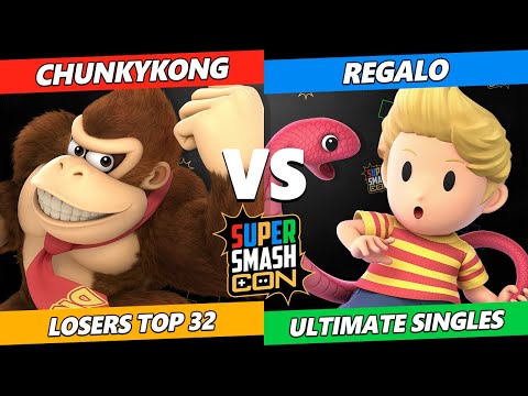 SSC 2022 Top 32 - Regalo (Lucas) Vs. ChunkyKong (DK) Smash Ultimate Tournament