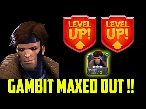 Marvel: Contest Of Champions - GAMBIT MAXED OUT