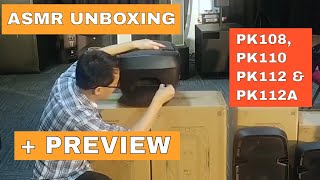 Video thumbnail for ASMR Unboxing and Preview of Behringer PK108, PK110, PK112 & PK112A Speaker by Eric Chee