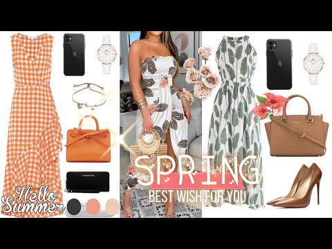 ROPA DE MODA 2022! TEMPORADA PRIMAVERA VERANO 2022! OUTFITS COLORES EN TENDENCIA LOOKS MODERNOS 2022