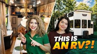 She Turned a 500 Sq Ft RV Into a Designer Dream Home!