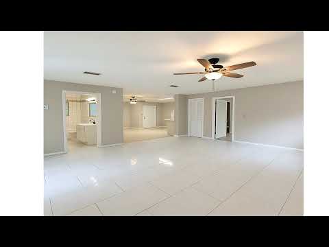 Beautifully Renovated 3BR Concrete Block House w/massive screen porch property video