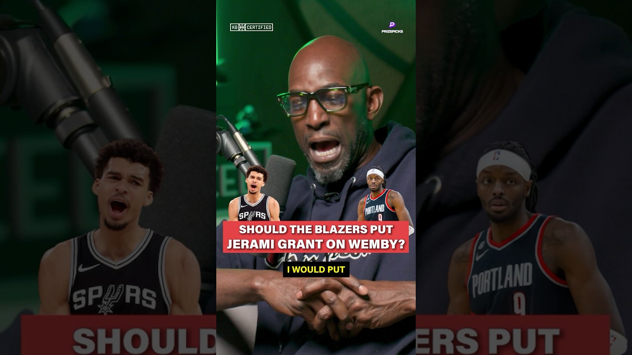 Jerami Grant as the primary defender on Victor Wembanyama 🤔