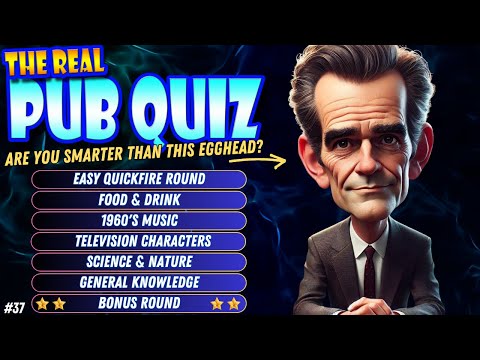 Test your General Knowledge in this Ultimate Trivia Pub Quiz | #37