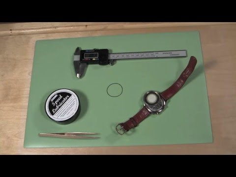 How to Replace a Watch Back Gasket