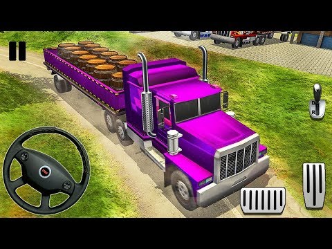 Consignment Transport Simulator - Offroad Cargo Trailer Truck Driver - Android Gameplay