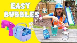 Make Bubbles with Handyman Hal | DIY Bubbles Solution