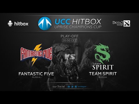 UCC Hitbox Championships | Team Spirit vs Fantastic Five | bo3 (1\2)