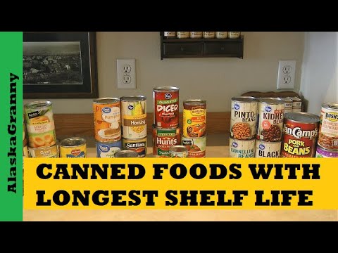 Canned Foods With Longest Shelf Life - What Canned...
