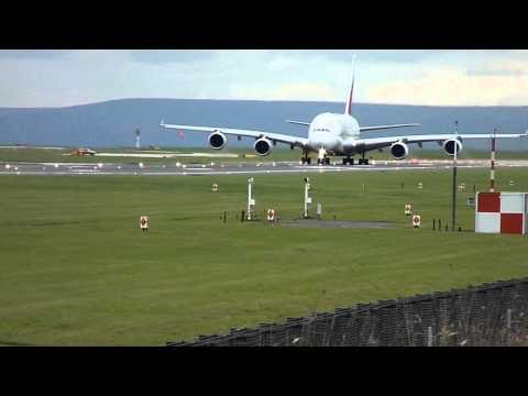 A380 at Manchester Airport 18-09-10
