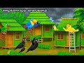 BIRDS FOOD HOUSE IN HEAVEY RAIN STORY MORAL STORY IN TAMIL VILLAGE BIRDS CARTOON