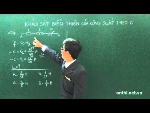 Chương 3-Bài 9-Khảo sát sự biến thiên của công suất theo C