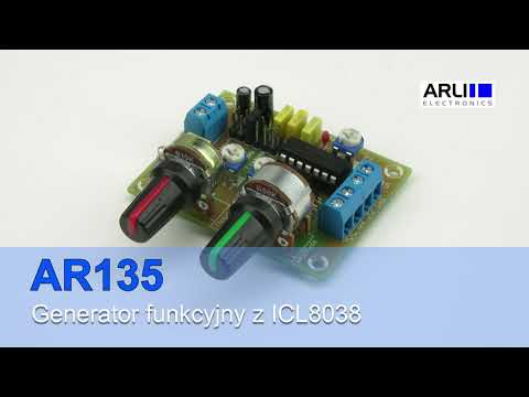 AR135 Generator funkcyjny z ICL8038