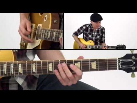 30 Blues Grooves - #14 Mellow Out - Guitar Lesson - Jeff McErlain