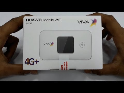 Huawei E5785  4G+ Mifi unboxing