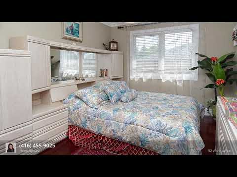 Home for sale at 92 Waniska Ave., Etobicoke, ON