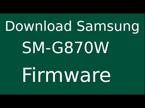How To Download Samsung Galaxy S5 Active SM-G870W Stock Firmware (Flash File) For Update Device