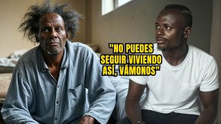 Sadio Mané encuentra a su exentrenador en un refugio para indigentes, la reacción es impressionante!