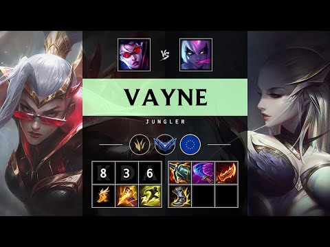 Vayne Jungle vs Evelynn - EUW Diamond Patch 25.12