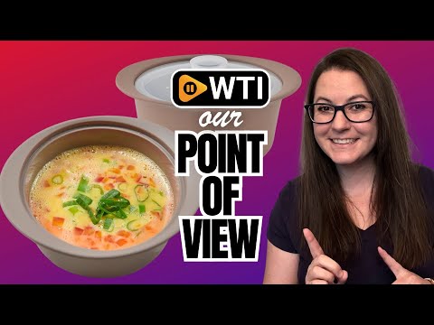 40oz Platinum Silicone Microwave Steamer Pot with Handle & Lid - Korean 100% Food-Grade Steamer Bowl - WTI product video review