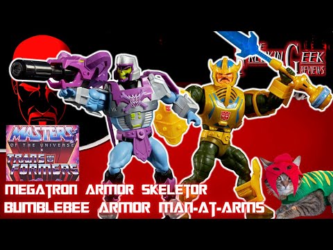 Masters of the Universe/Transformers MEGATRON SKELETOR & BUMBLEBEE MAN-AT-ARMS: EmGo's Reviews