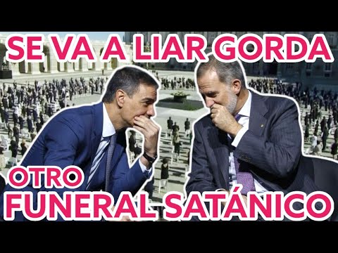 📛 Rey de España y Sánchez a otro FUNERAL MASÓNICO: víctimas de accidente de Trenes preparan VENGANZA