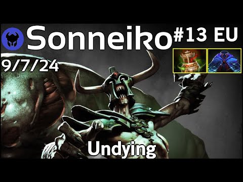 Sonneiko [Na`Vi] plays Undying!!! Dota 2 7.19