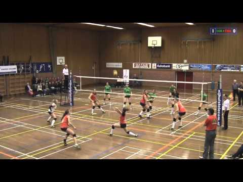 Nationale beker volleybal 1/4e finales: Sudosa-Desto D1 - Oskam Taurus D1 [15-01-2015]