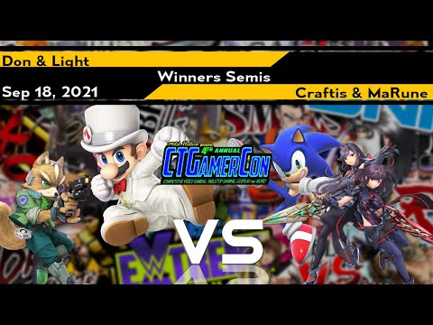 [Smash Ultimate] CT Gamercon (W.Semis) - Don & Light vs Craftis & MaRune