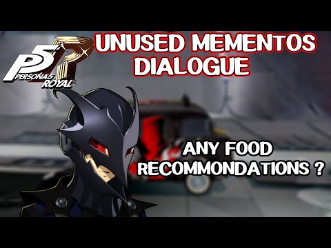 Unused Mementos conversations - Persona 5 Royal