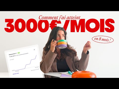 Comment j’ai atteint 3000€/mois en graphiste freelance (sans faire de missions one-shot)