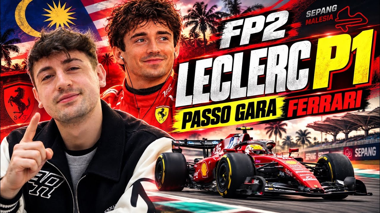Leclerc sorprende sul passo gara nelle prove libere