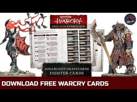 WARCRY SOULBLIGHT GRAVELORDS CARDS & ABILITIES - FREE Download + Campaign - New Game Mechanics!