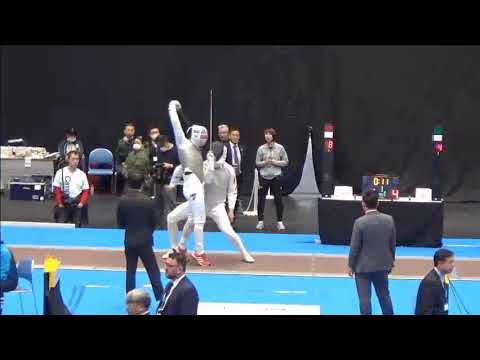 Kruse vs Li - Tokyo 2019 World Cup R64 Ind.Men's Foil