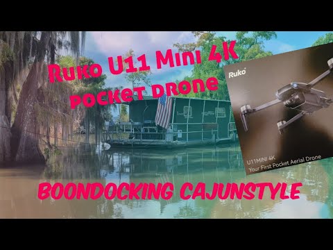 Ruko U11 Mini4K Drone the Ultimate Test Lake Crash Survival? #ruko #drone