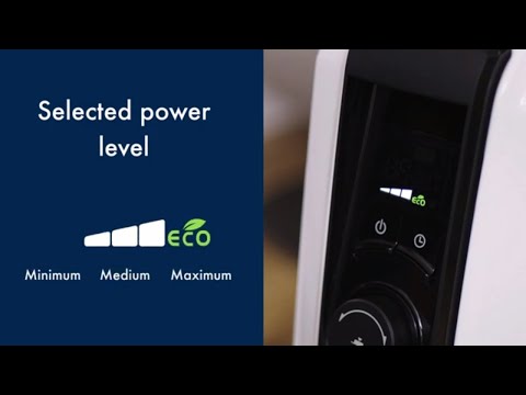 Dragon 4 Pro oil-filled radiator | Control panel